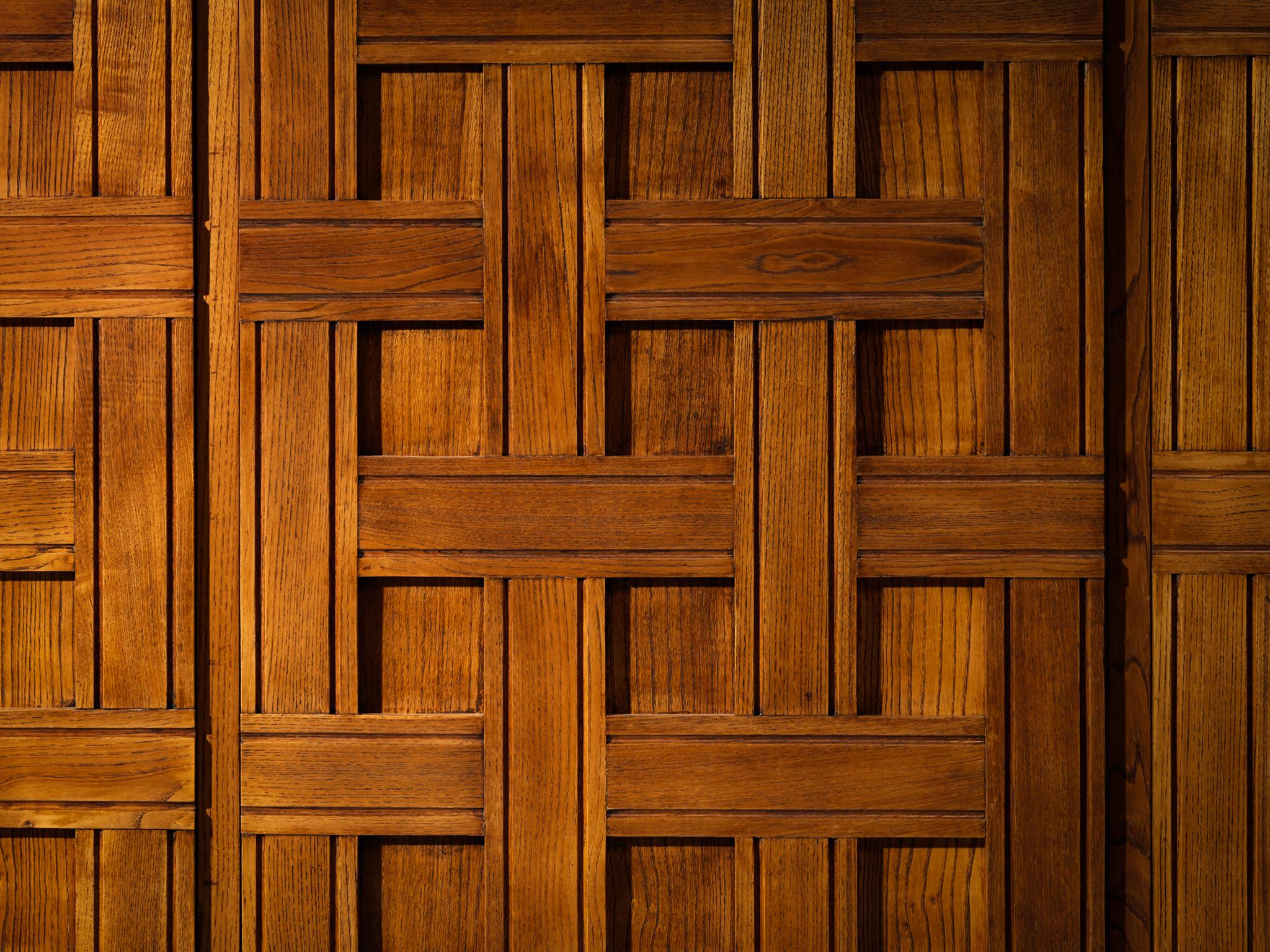 Paolo Buffa Large Highboard or Wardrobe in Chestnut 1940s