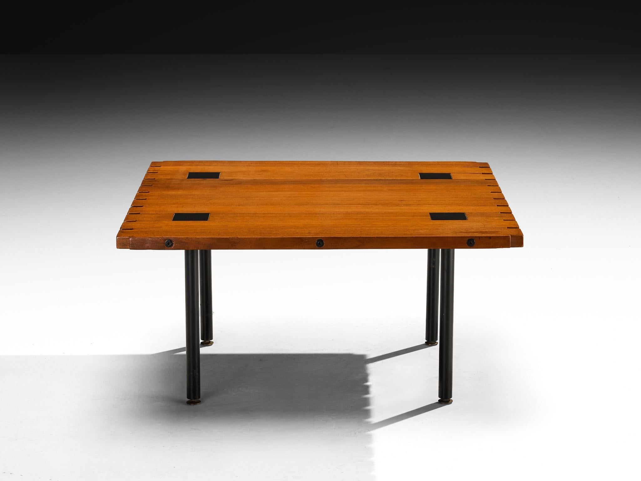 Ettore Sottsass for Poltronova 'Soggiorno' Coffee Table in Teak