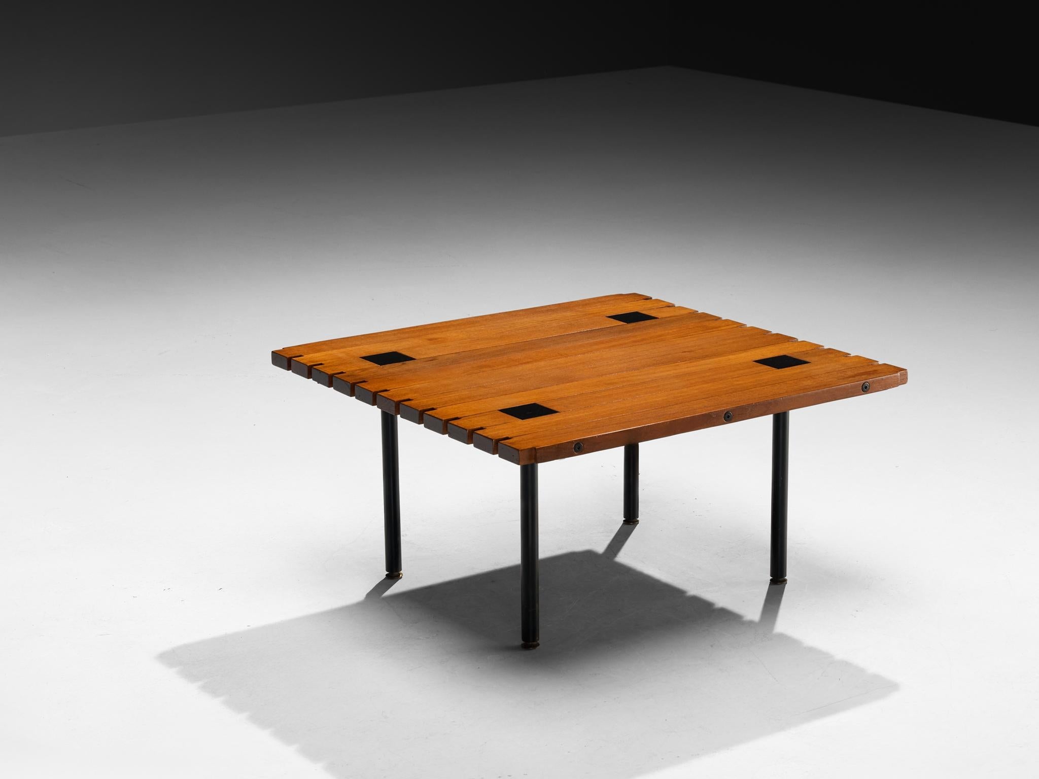 Ettore Sottsass for Poltronova 'Soggiorno' Coffee Table in Teak