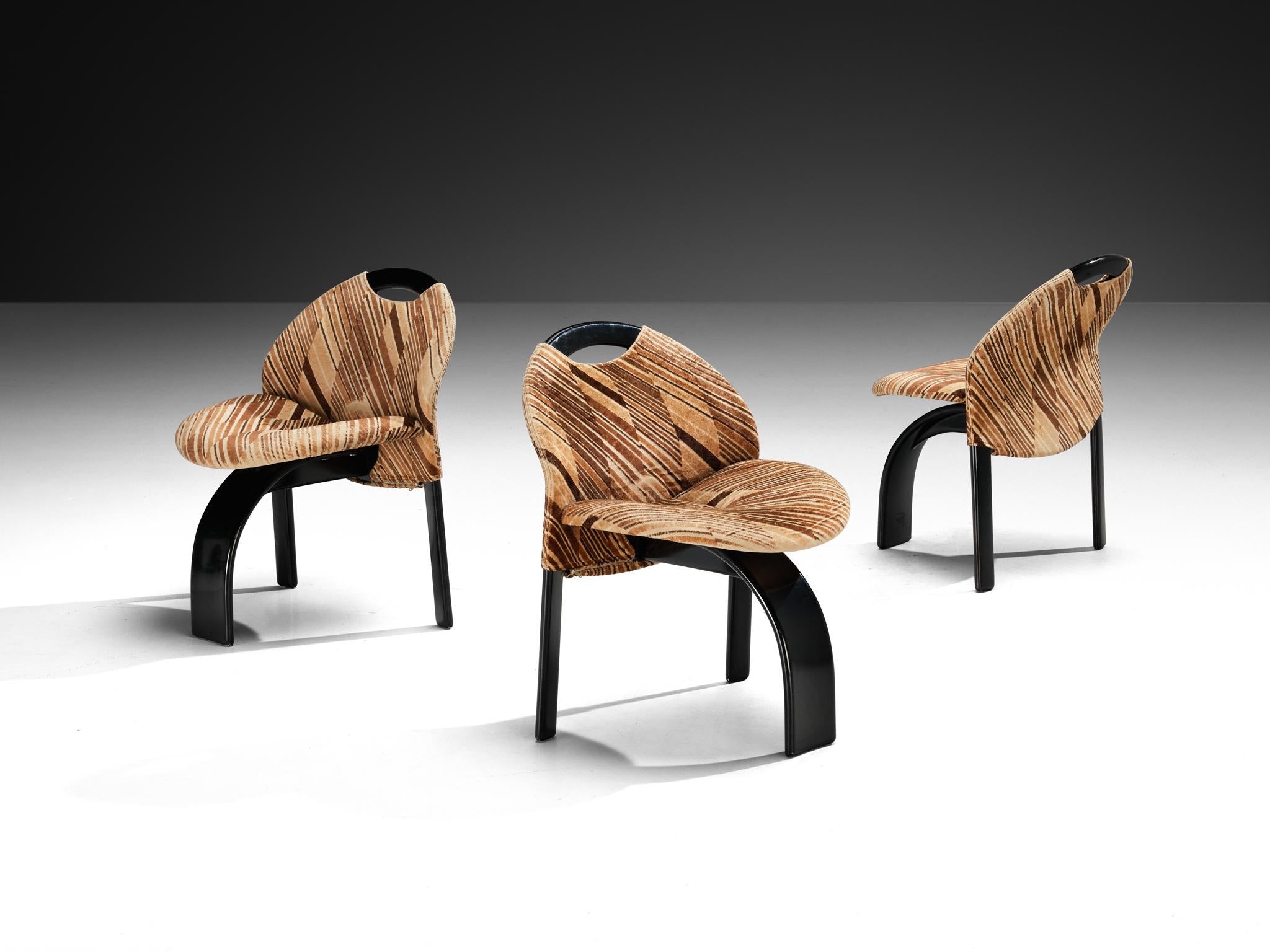 Giovanni Offredi for Saporiti 'Sail' Chairs