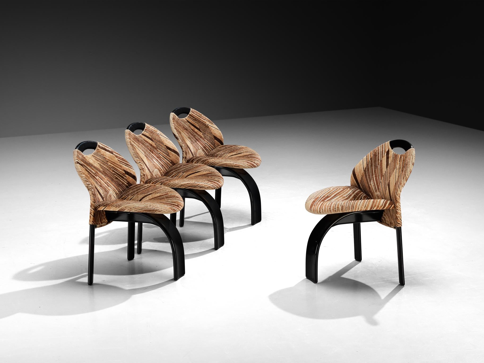 Giovanni Offredi for Saporiti 'Sail' Chairs