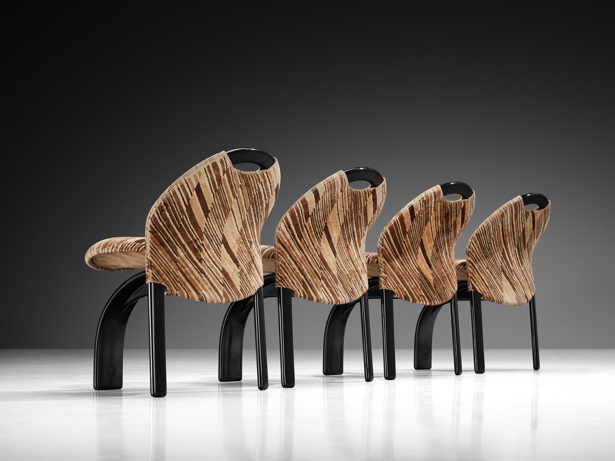 Giovanni Offredi for Saporiti 'Sail' Chairs