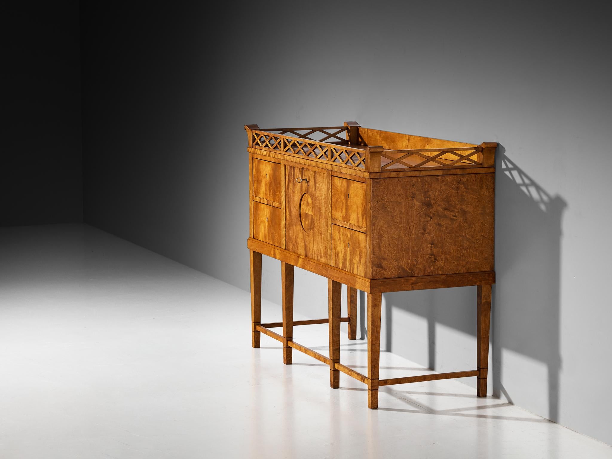 Johan Rohde Unique Sideboard in Birchwood