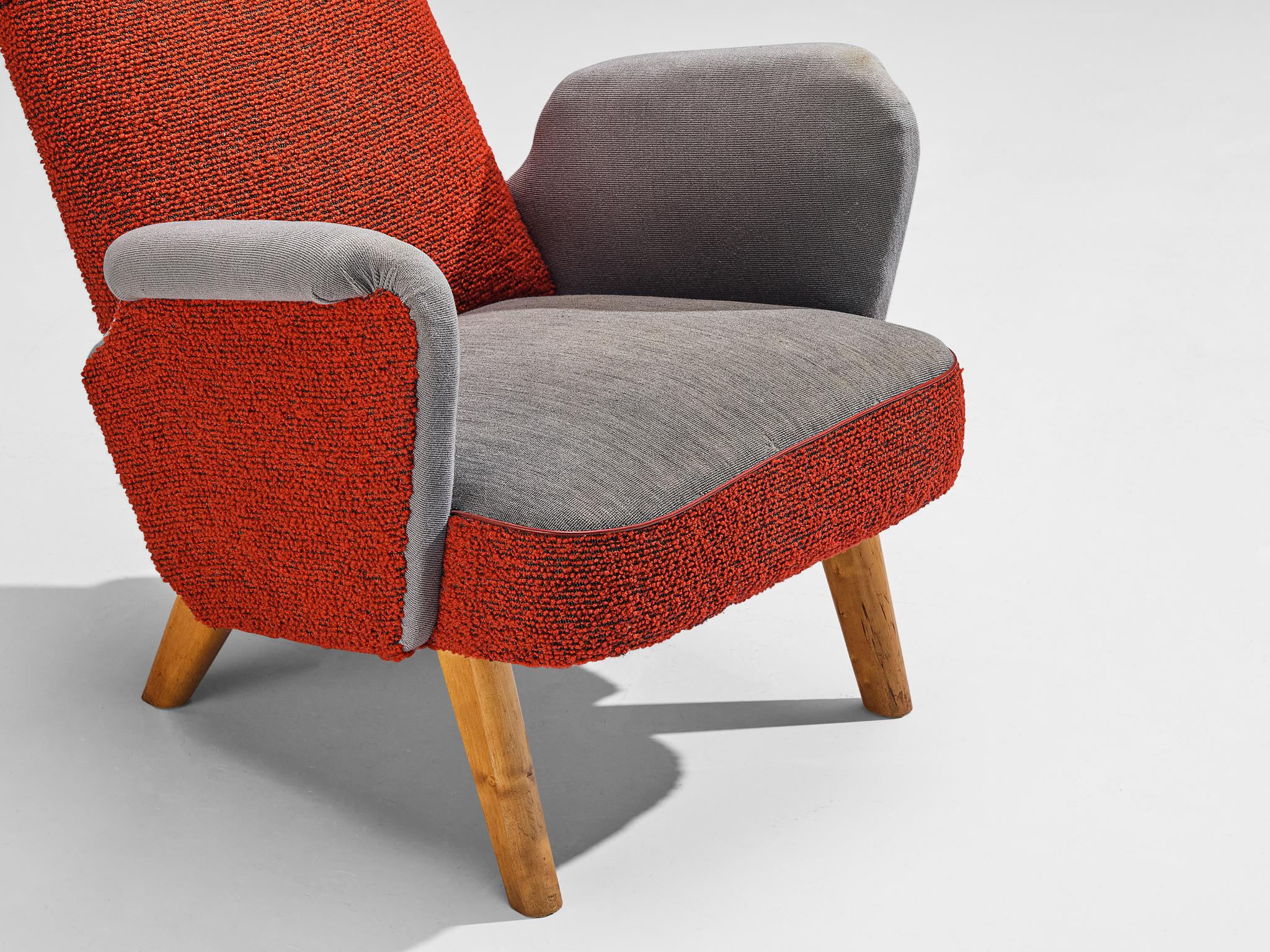 Red and grey chair deals