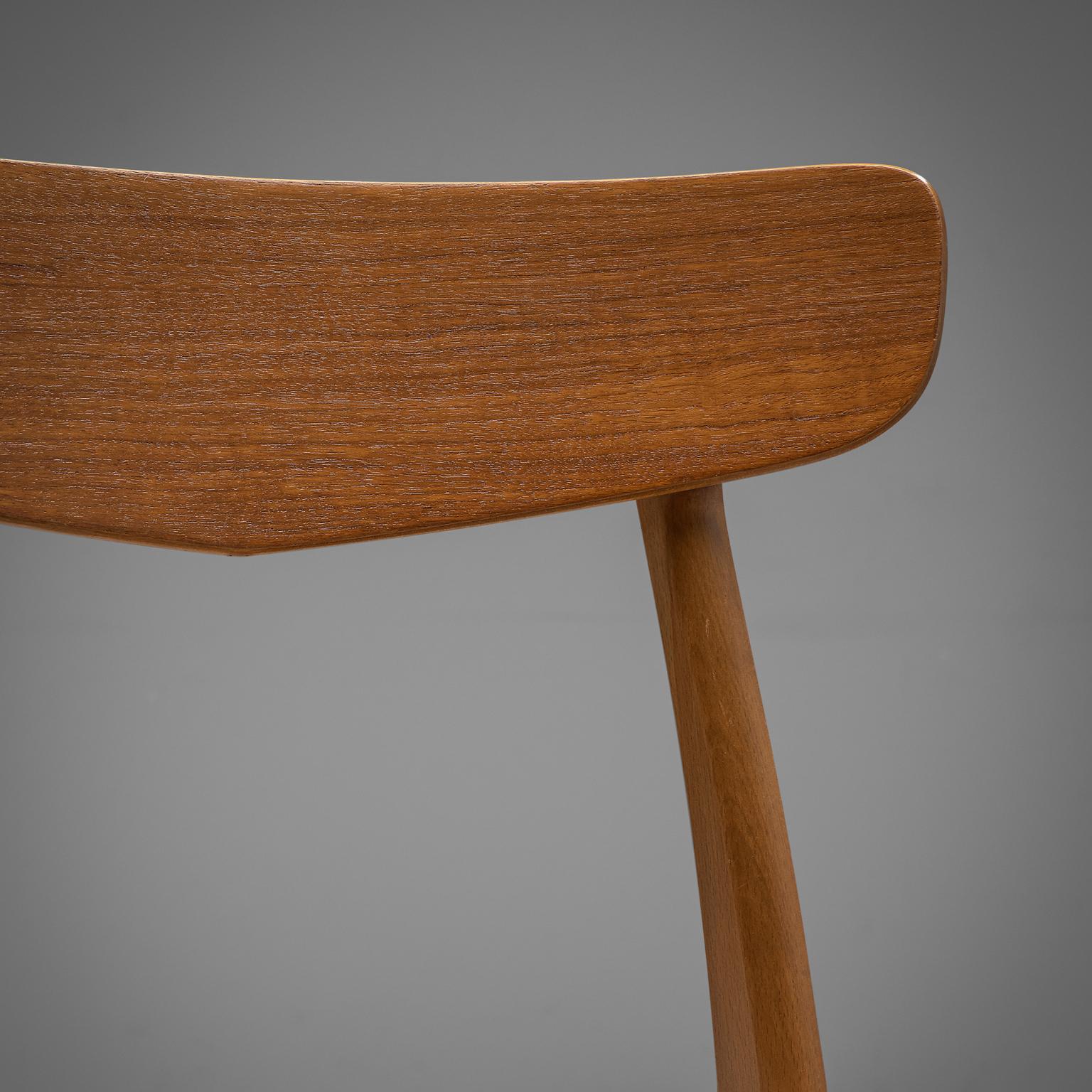 Danish Dining Chairs in Teak