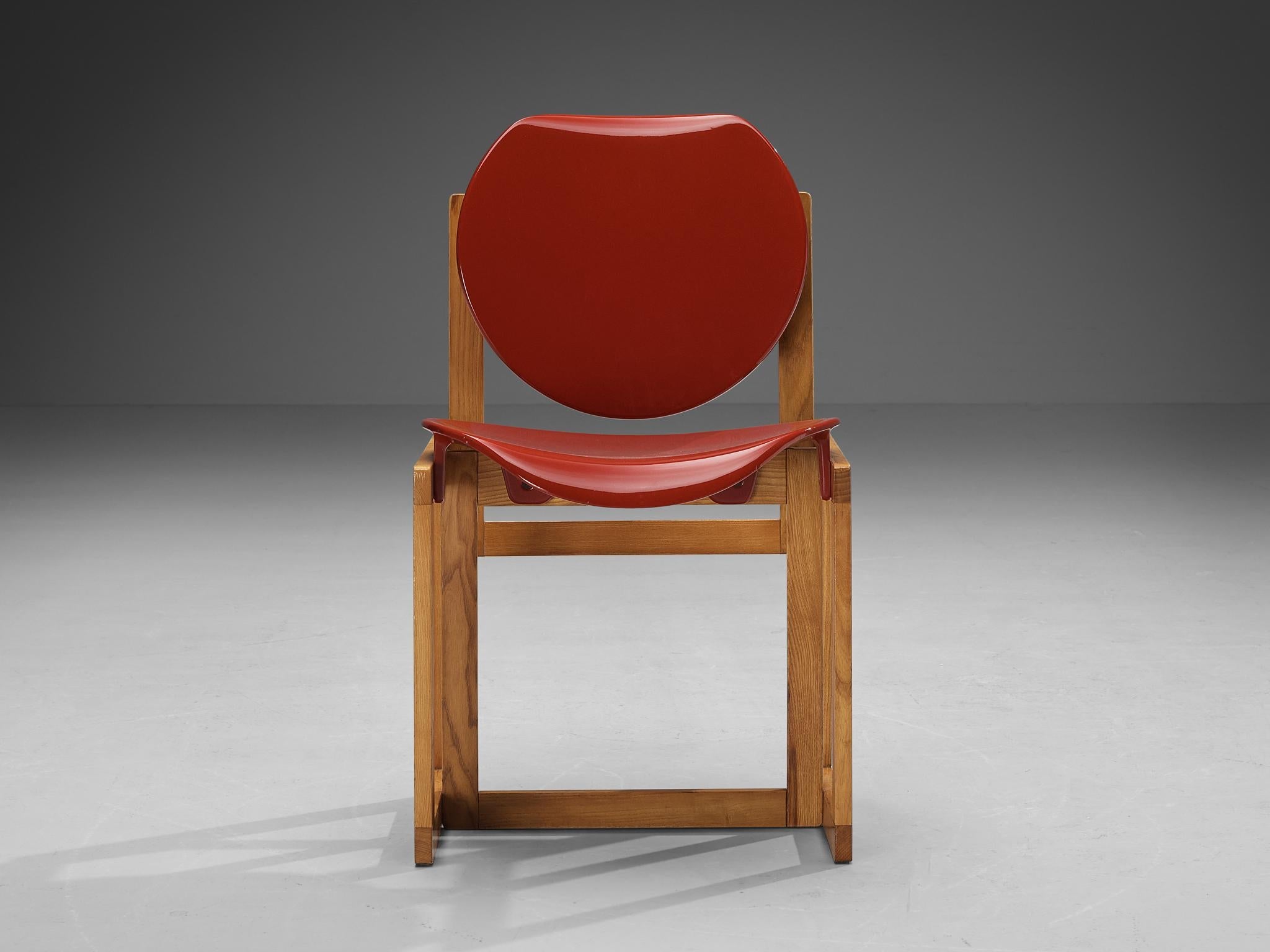 Giuseppe Davanzo 'Serena' Dining Chair in Ash