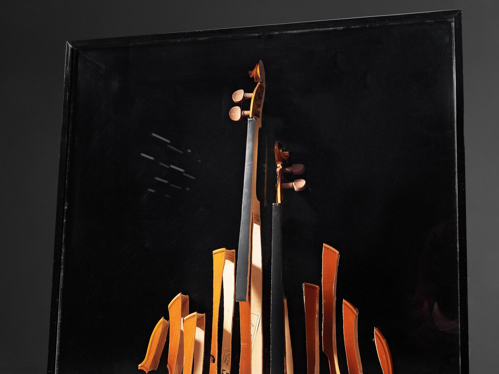 Arman ‘Violon’ Cutlery Service with 116 Pieces in Artistic Cabinet