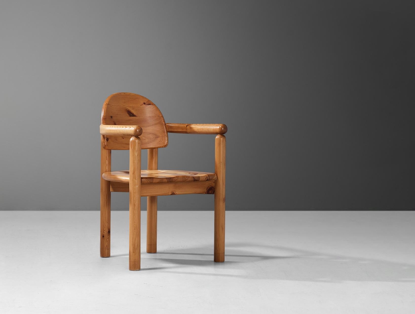 Rainer Daumiller Armchair in Solid Pine