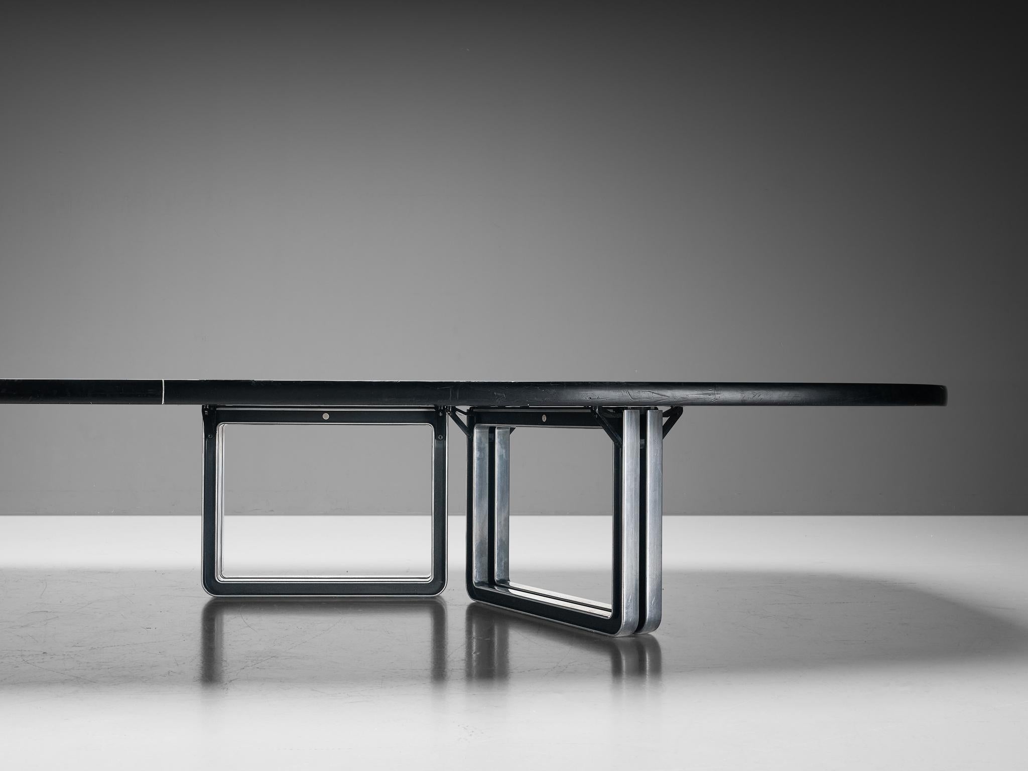 Stainless steel online conference table