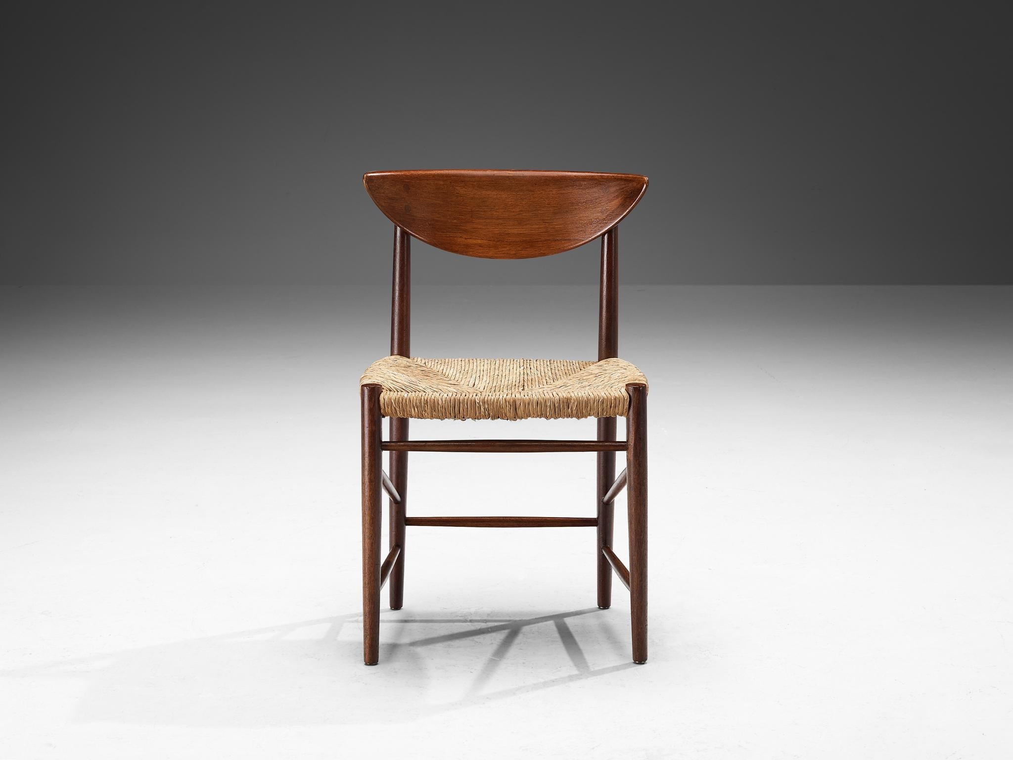 Peter Hvidt & Orla Mølgaard-Nielsen for Søborg Dining Chair in Teak