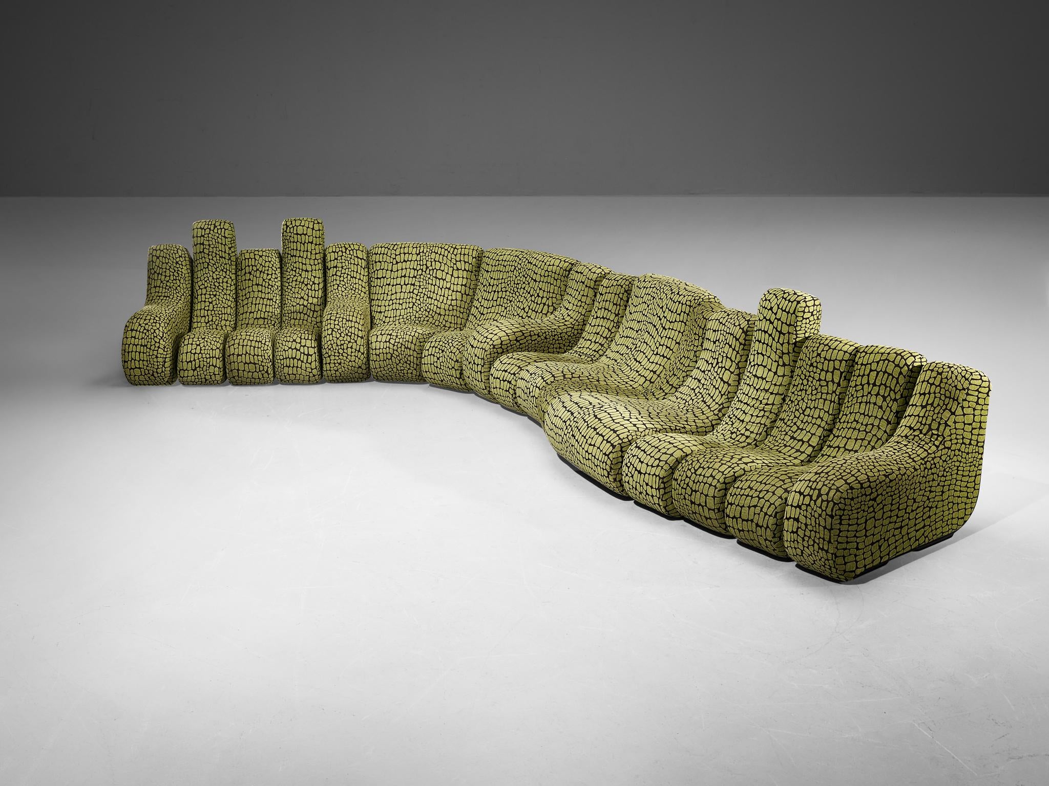 Burkhard Vogtherr for Rosenthal Studio Line 'Vario Pillo' Modular Sofa