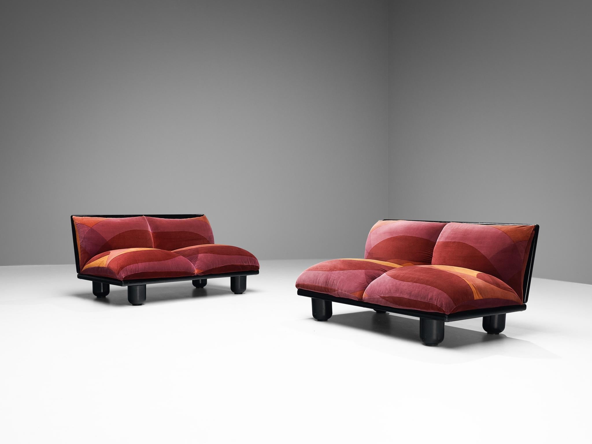 Carlo Bartoli for Rossi di Albizzate 'Blop' Lounge Set in Original Fabric