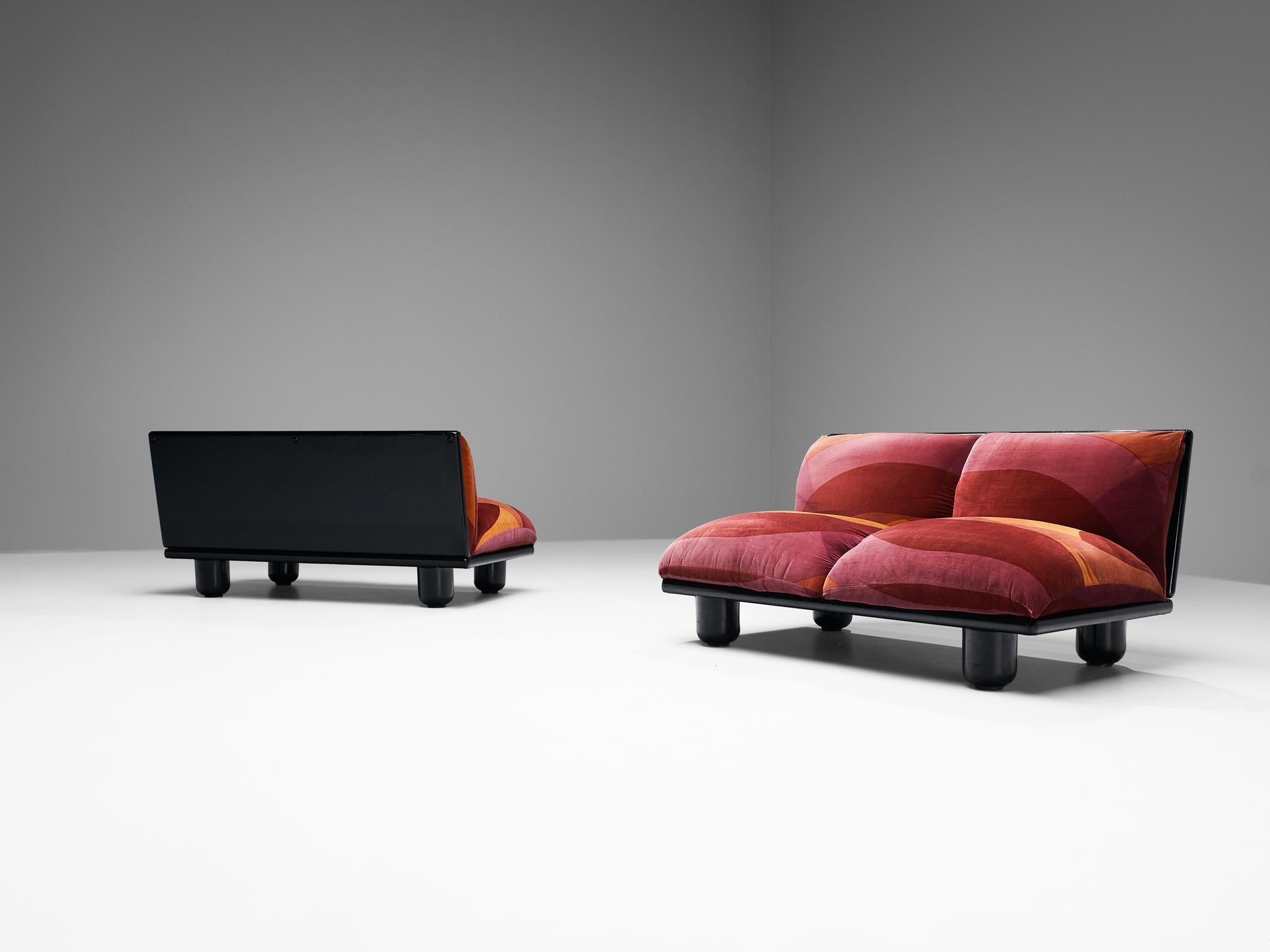 Carlo Bartoli for Rossi di Albizzate 'Blop' Lounge Set in Original Fabric