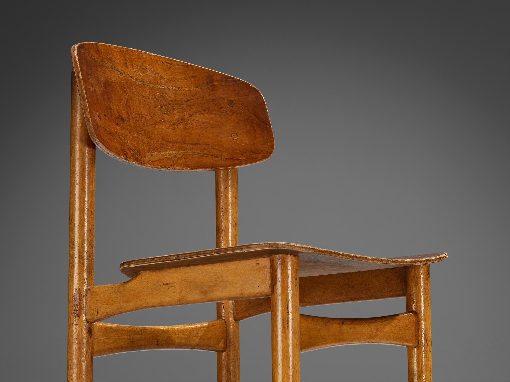 Børge Mogensen for Søborg Dining Chair in Teak