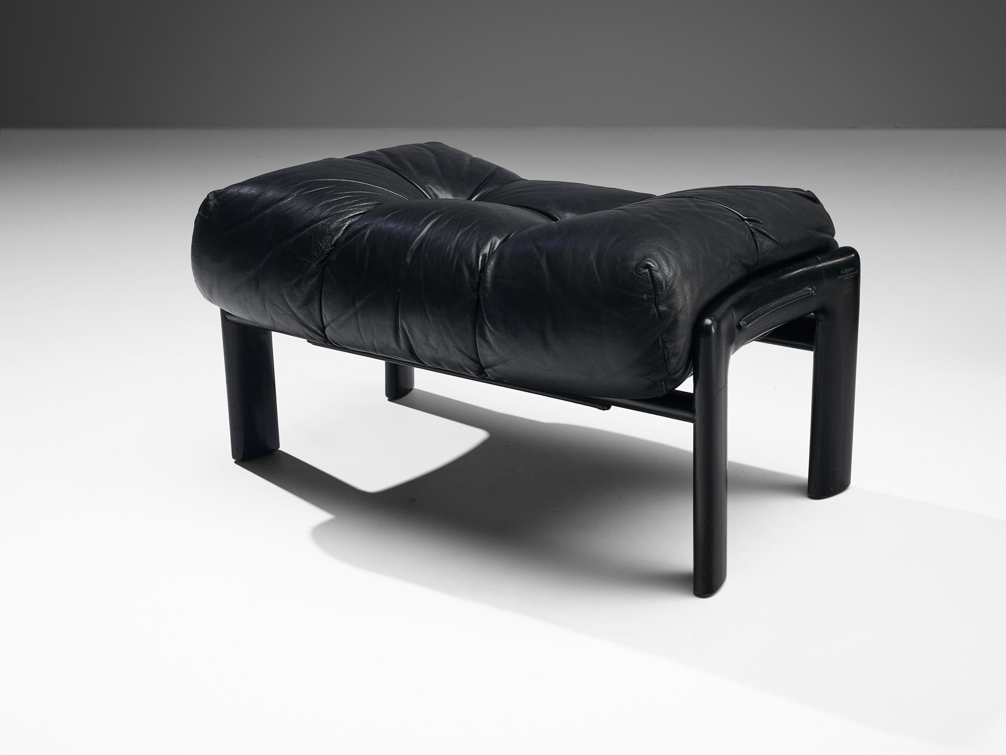 Angelo Mangiarotti & Chiara Pampo 'Légère' Lounge Chair with Ottoman