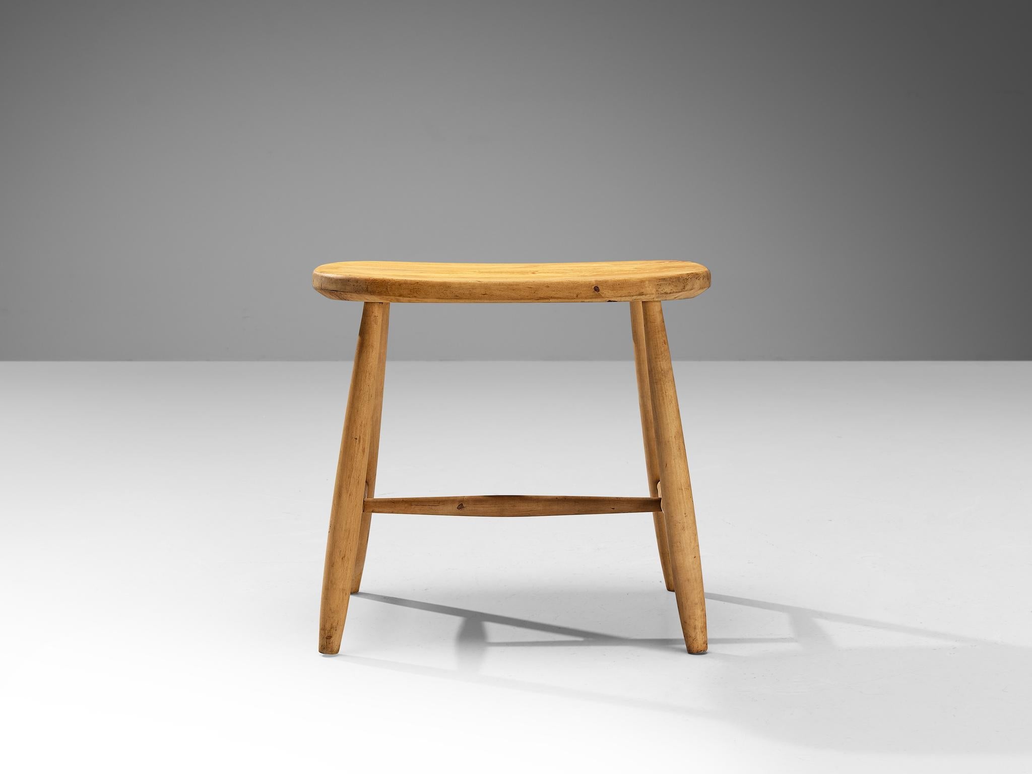 Swedish Stool in Maple