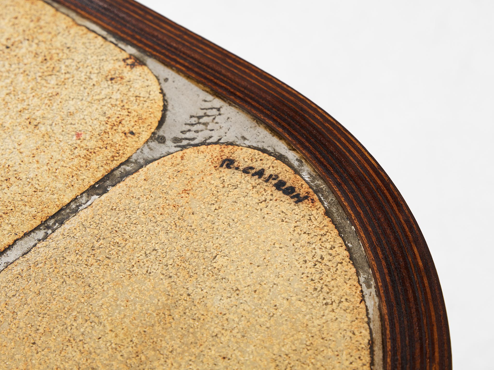 Roger Capron 'Shogun' Coffee Table in Ceramic